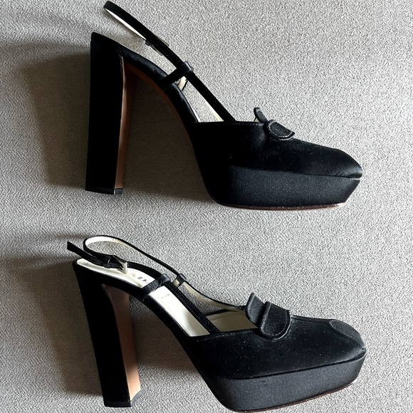 Prada Black Platform Heels - Picture 1 of 4